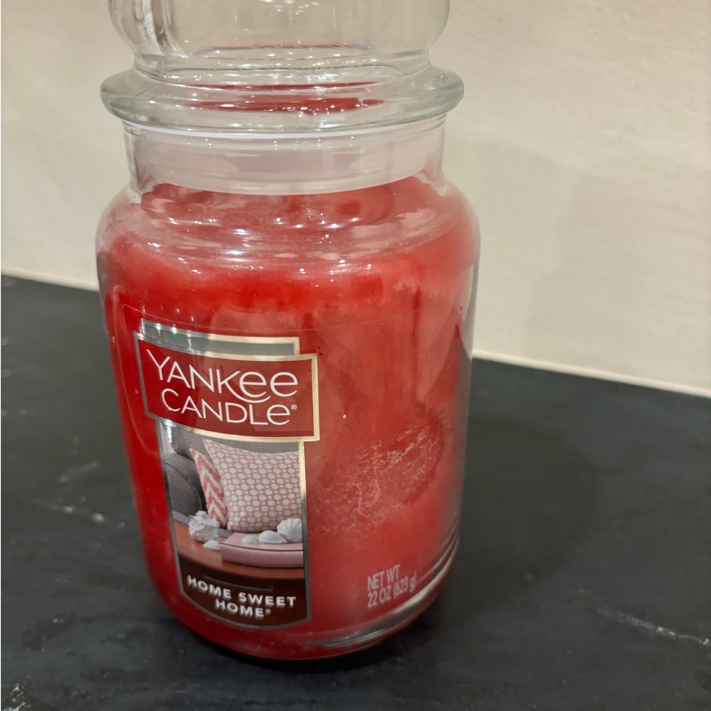 Yankee candle *home sweet home* 22oz new/never used